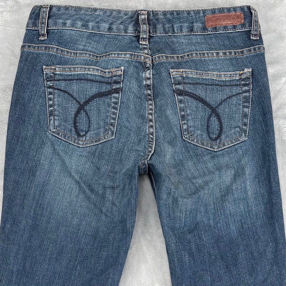 Calvin Klein Jeans Ultimate Skinny Womens 4/33 (29x33) Blue Classic Stretch Tall - Picture 11 of 14